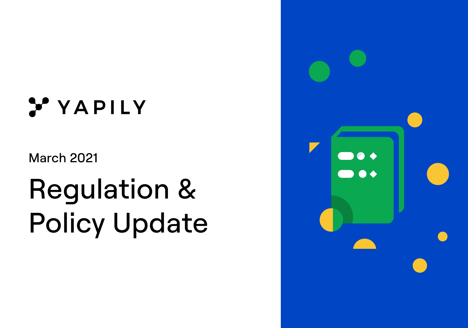 Each month our Public Policy & Compliance Lead Andria prepares a roundup of the latest developments in the regulatory world. In this summary you can expect a roundup of the latest regulatory announcements effecting our industry.