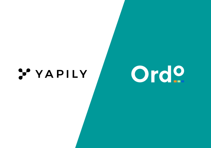 Ordo and Yapily partnership announcement - Open Banking