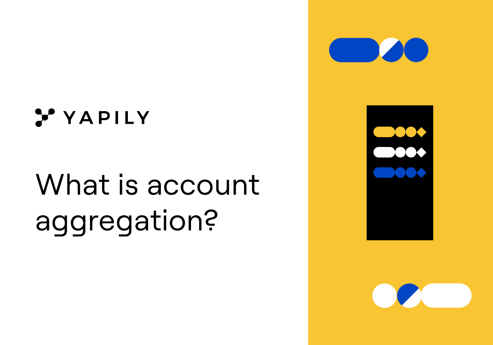Bank account aggregation is a powerful tool that enables end users to collate all of their financial data into one application. Enhancing financial visibility, account aggregation can extend to credit cards, mortgages, loans and bank accounts.